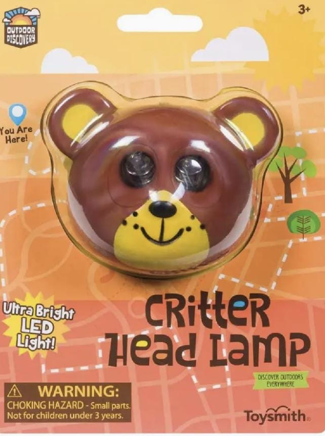 Outdoor Discovery Critter Head Lamp