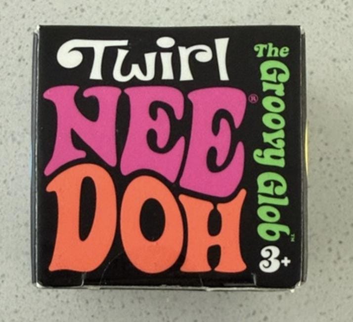 Teenie Twirl Round Needoh Stress Toy Fidget