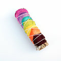 Chakra Sage with Colorful Petals Smudge Bundle