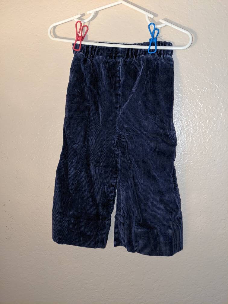 1970's vintage Buster brown size 2 blue corduroy pants