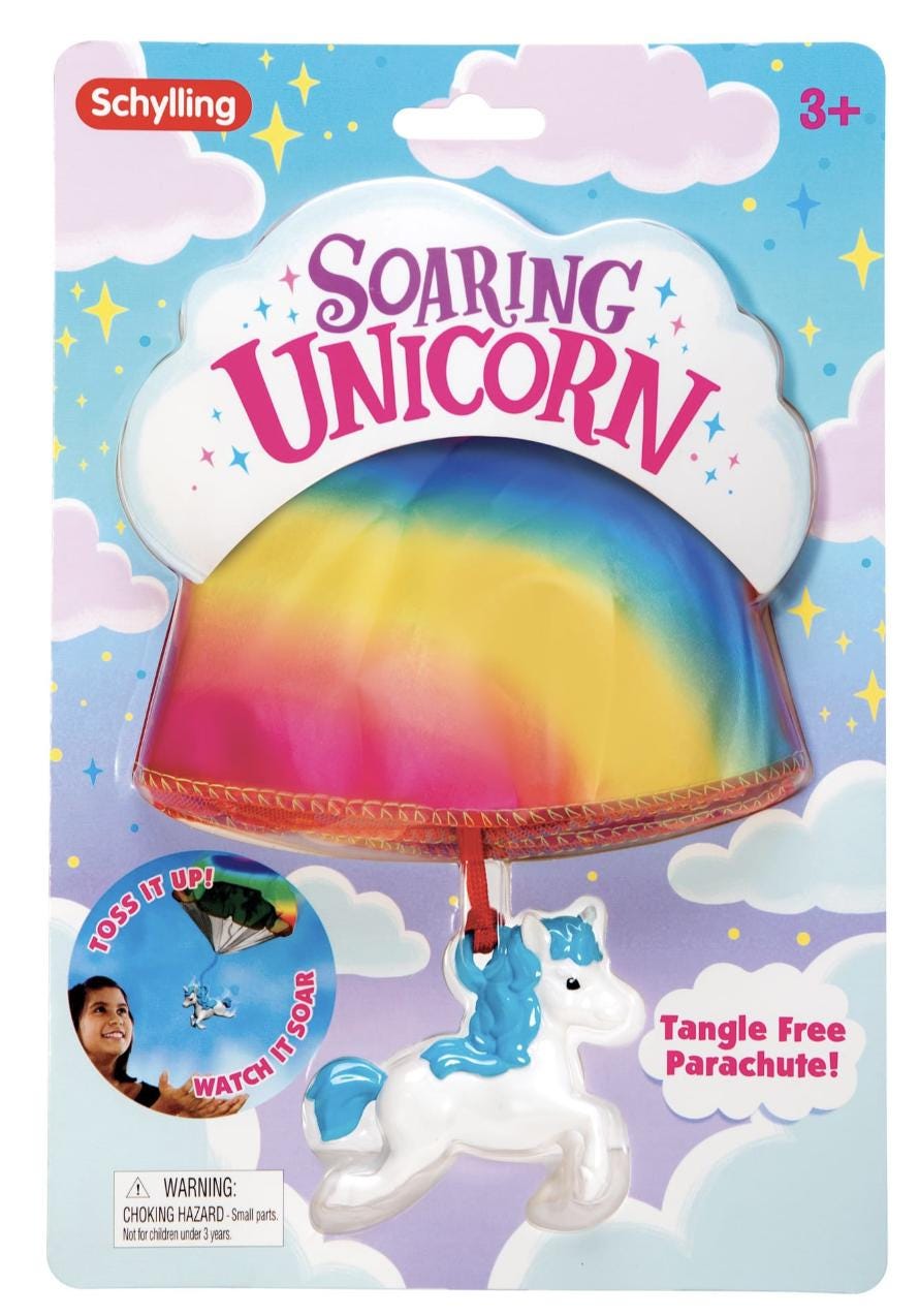 Soaring Unicorn Parachute