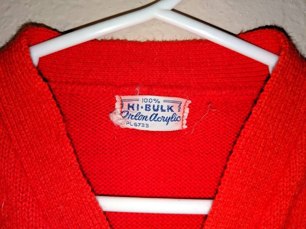 1970's little sailors red sweater