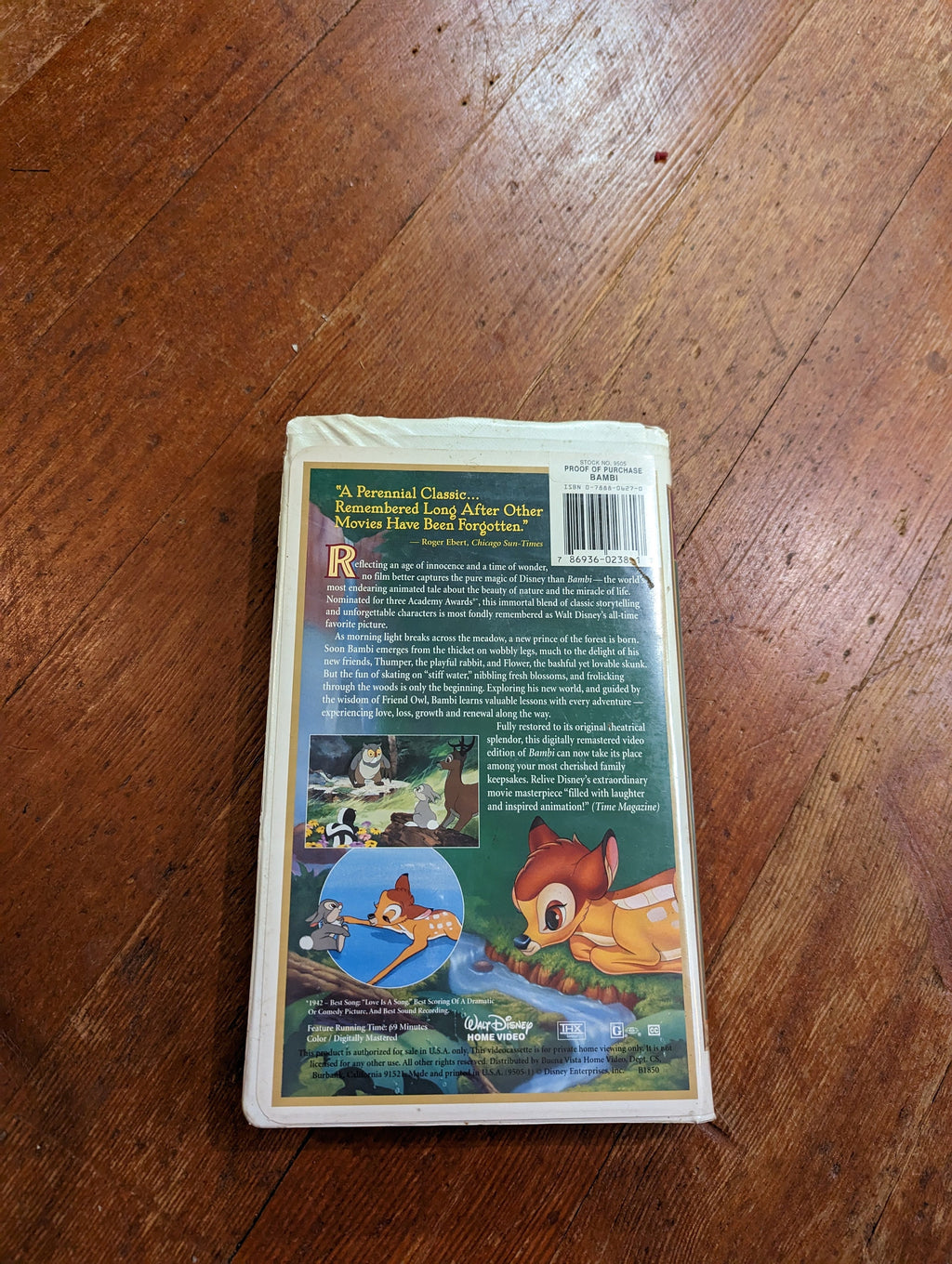 55th Anniversary Bambi VHS