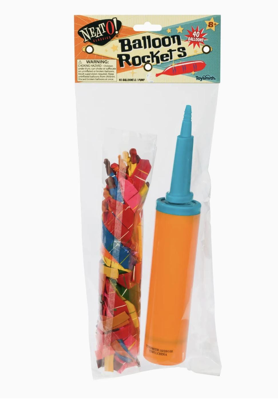 Rocket Balloons, Retro Classic, Vintage Toys