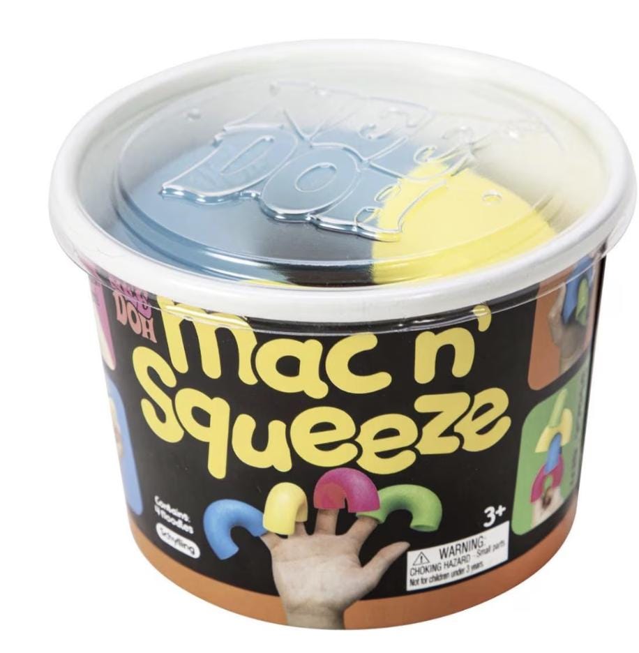 NeeDoh Noodles - Mac n Squeeze