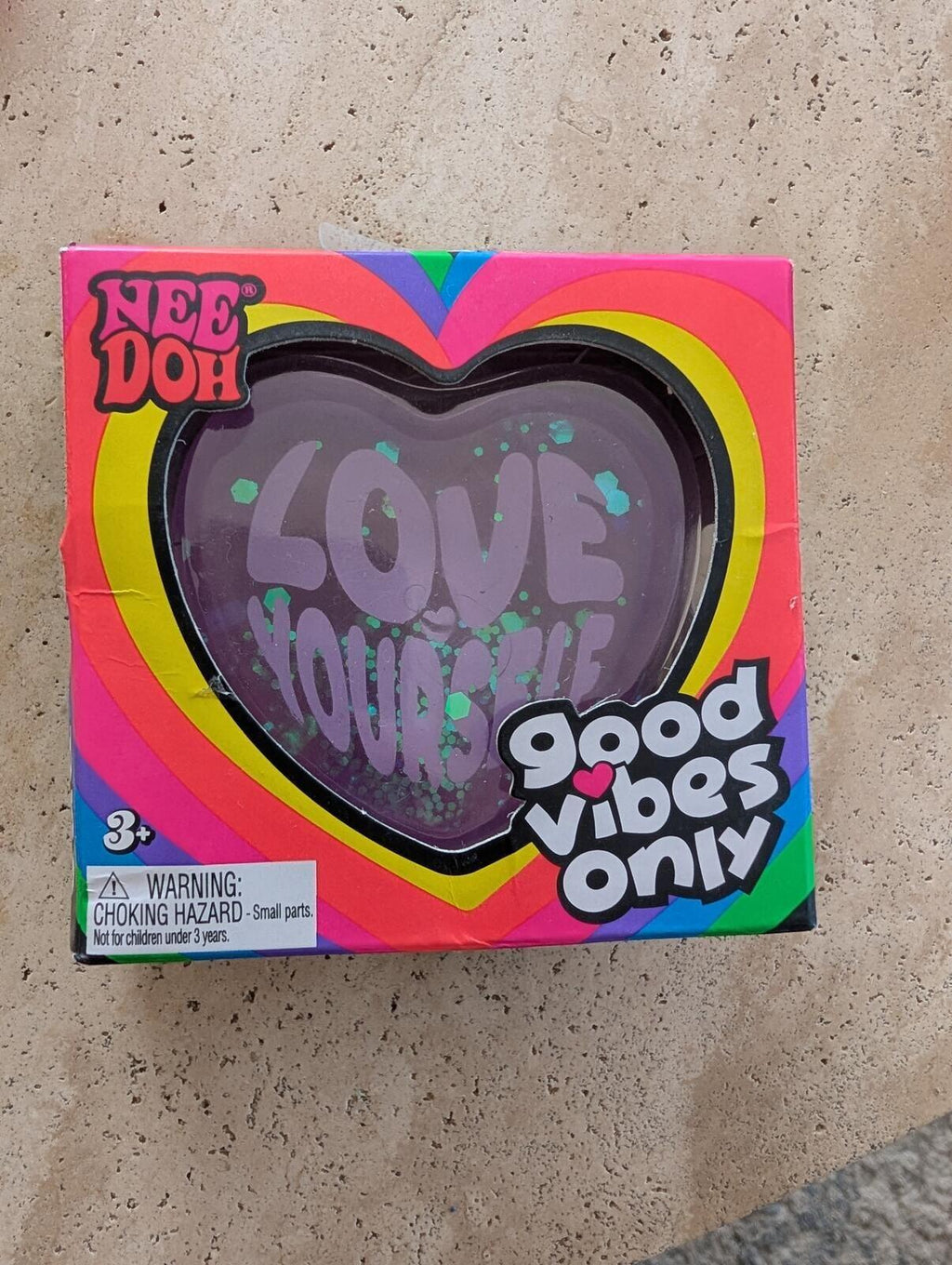 Good Vibes Only heart NeeDOh